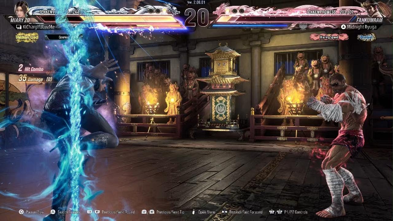 Godly Spar Against a BADASS Miary Zo