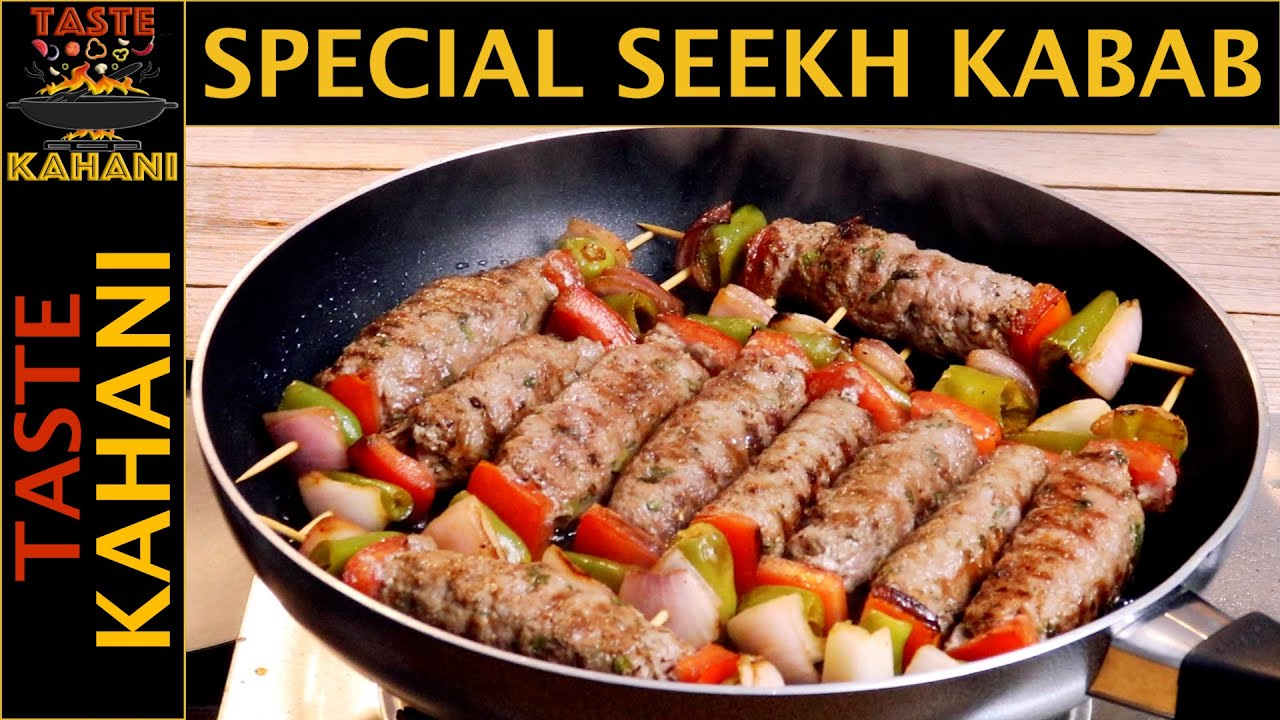 Soft and Tender Seekh Kabab by Taste Kahani