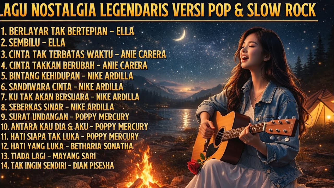 ALBUM NOSTALGIA LEGENDARIS | Versi Pop & Slow Rock Cover |