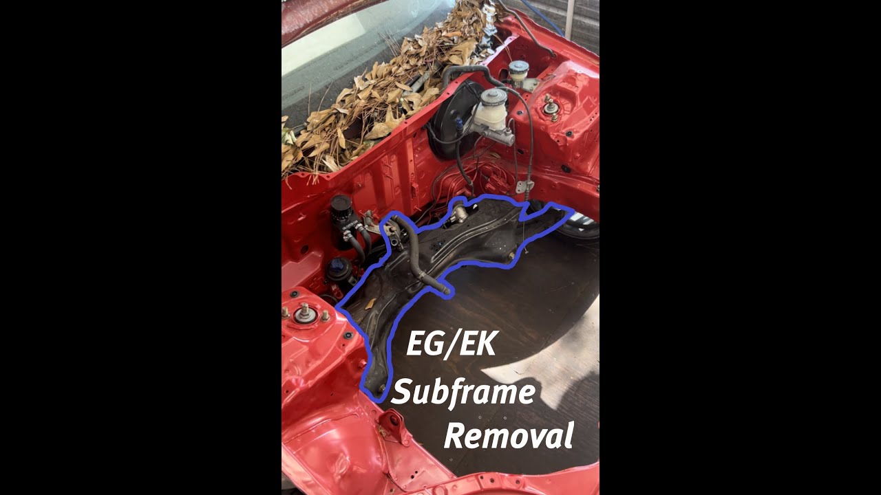 EG EK subframe removal