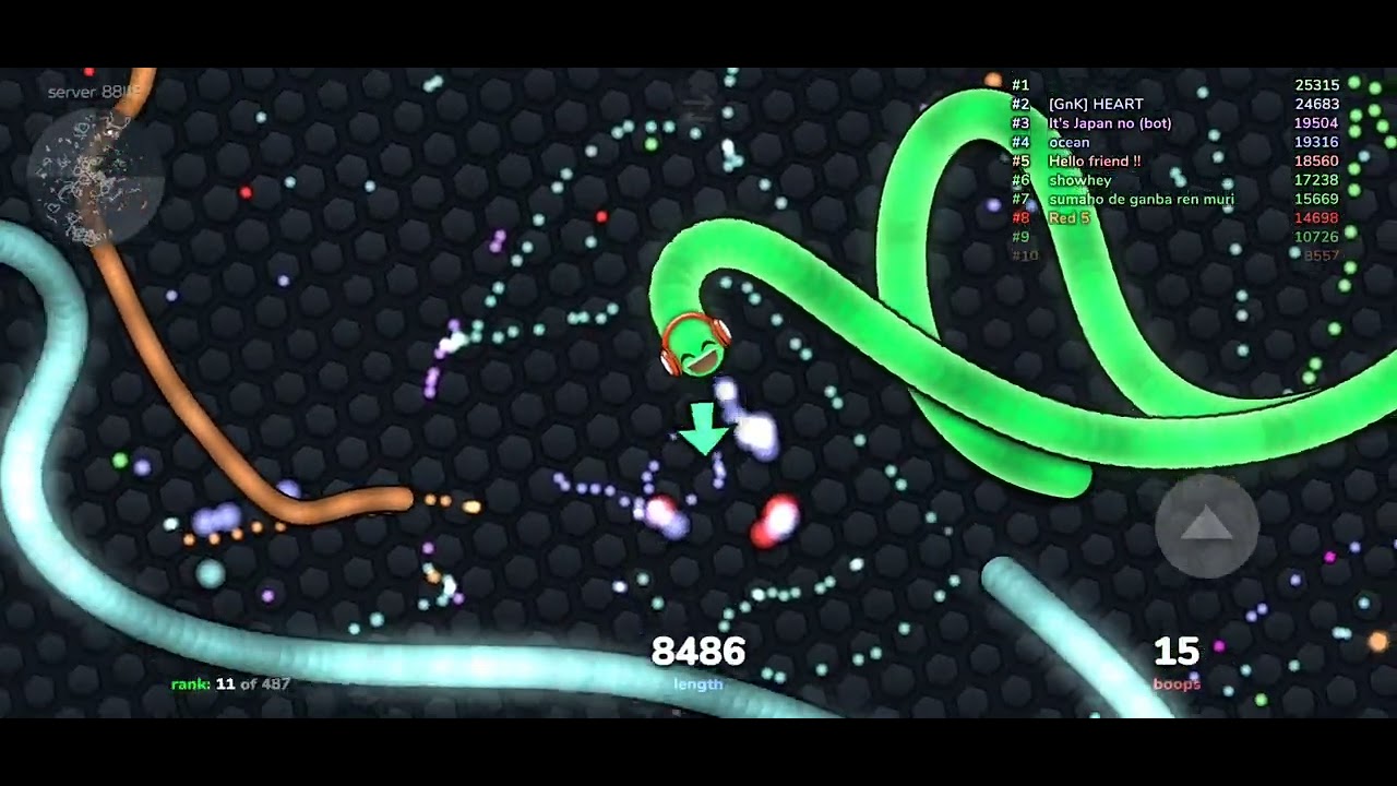 #지렁이게임#slither.io#s23울트라#s23ultra#아비치#◢ ◤Avicii
