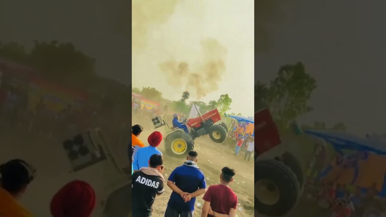 Swaraj 855 tractor stunt happy mahla in 7172 boparai