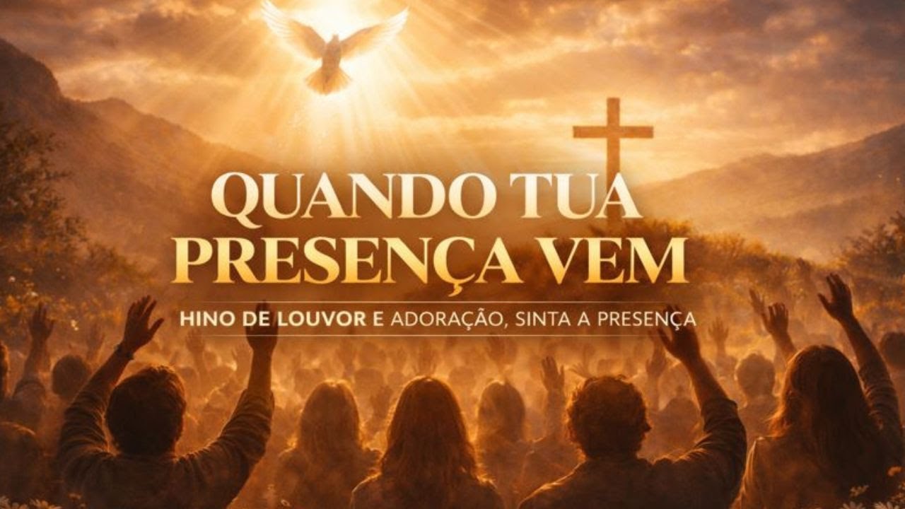 QUANDO TUA PRESENÇA VEM - Hino de Adoração Profunda | Louvor Gospel Emocionante