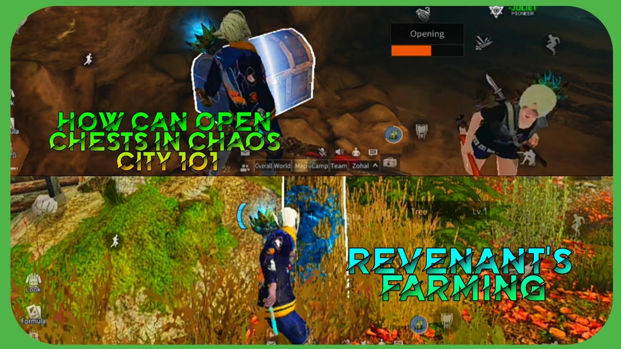 LifeAfter | How Can Open Chests In Underground Chaos 101 City | Details