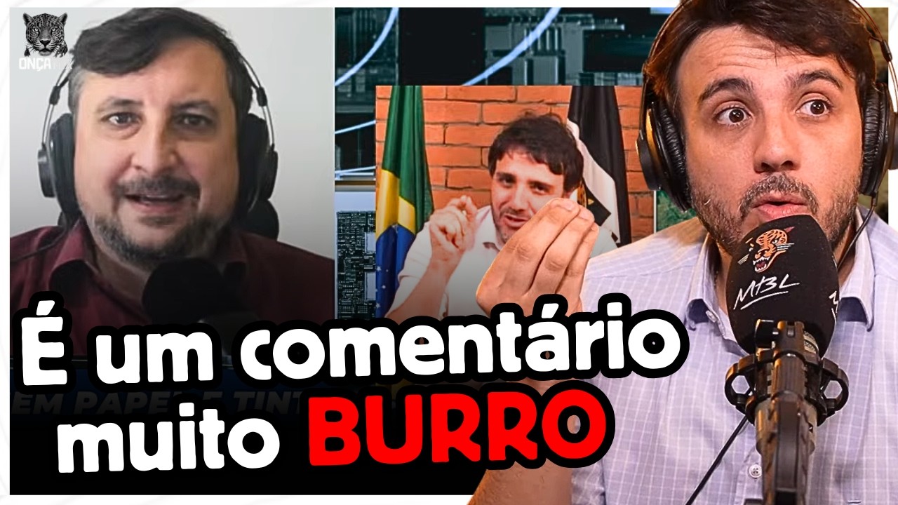 Renan Santos RESPONDE críticas de jornalista de Tocantins!