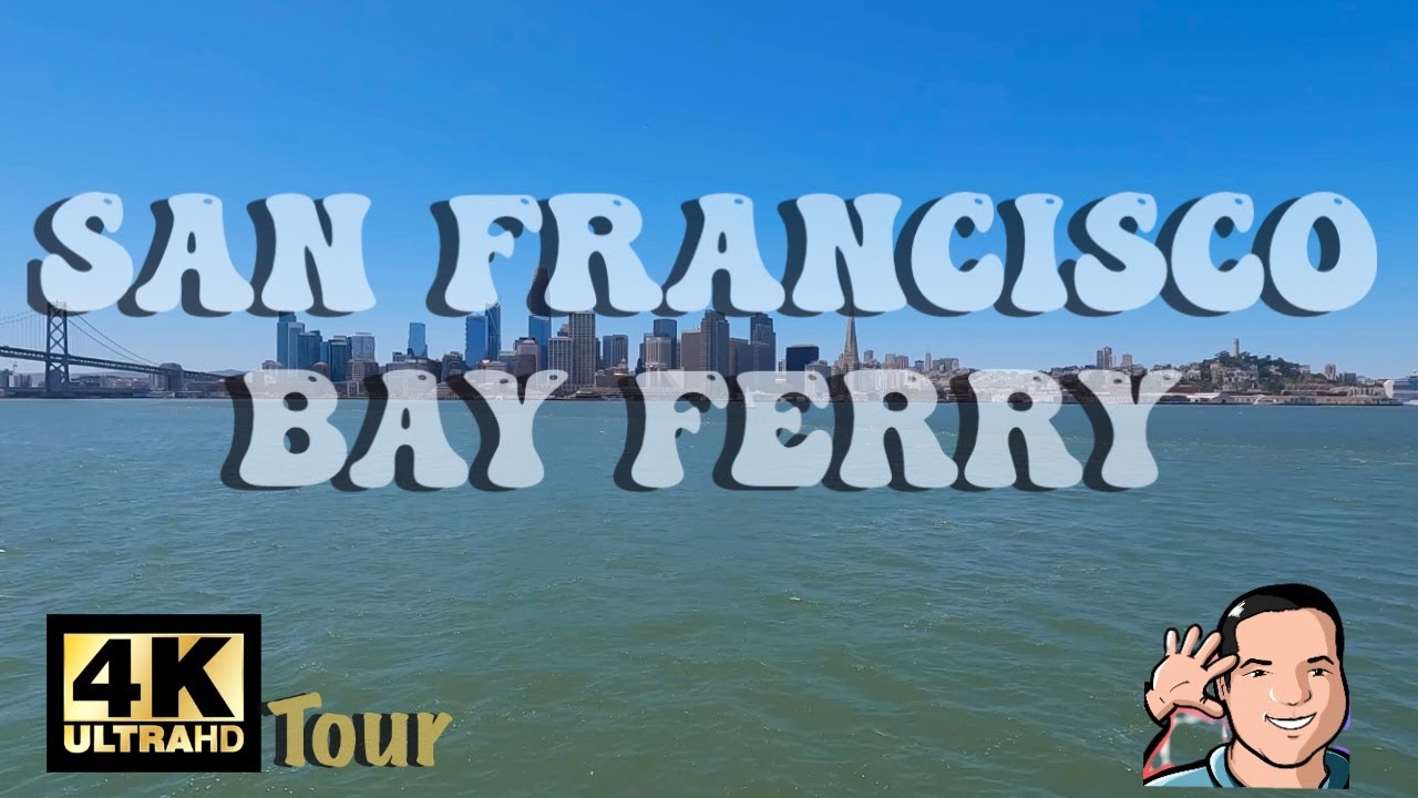 San Francisco Bay Ferry || +[4K]Walking Tour San Francisco, California || From Gate E2 to Pier 39 ||