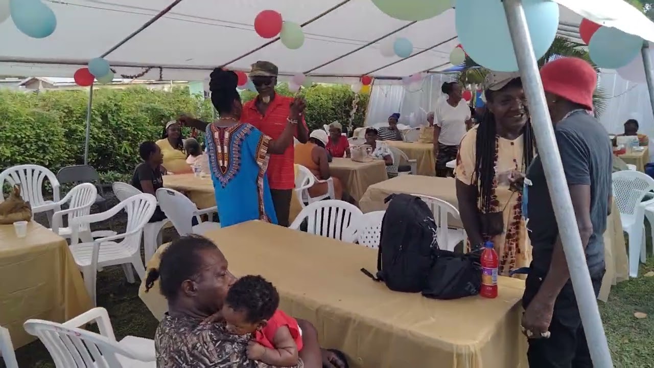 Sunshine Senior Citizens of Islington St.Mary Christmas Dinner Part 5