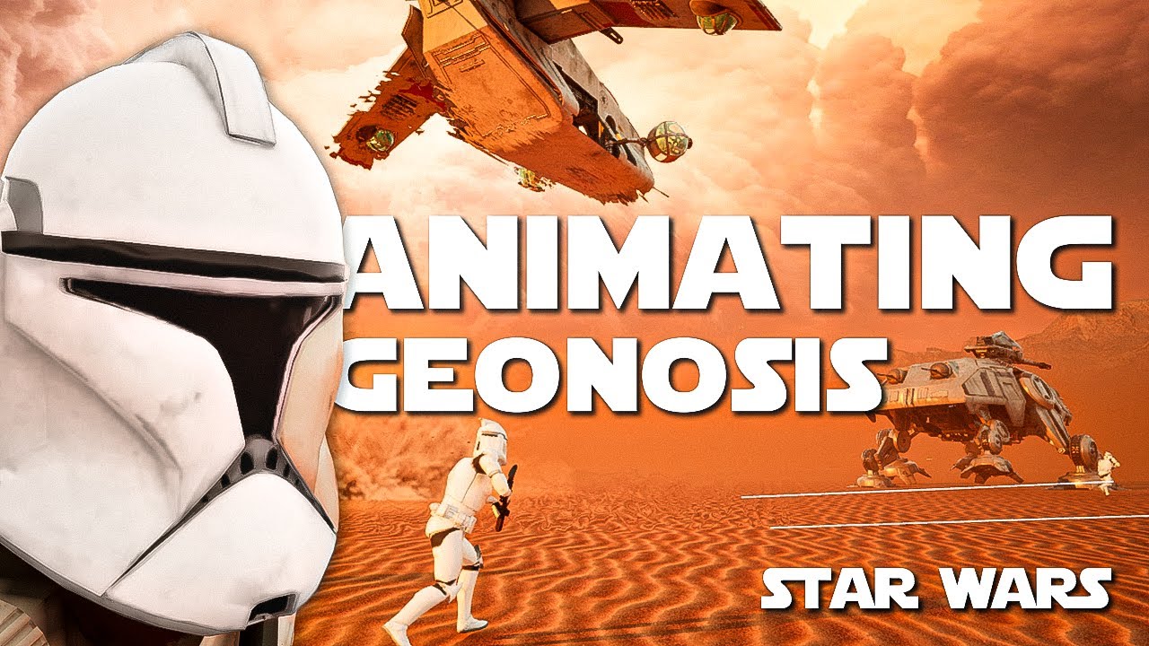 How I Animated a LAAT Landing on Geonosis (Inspired Scene)