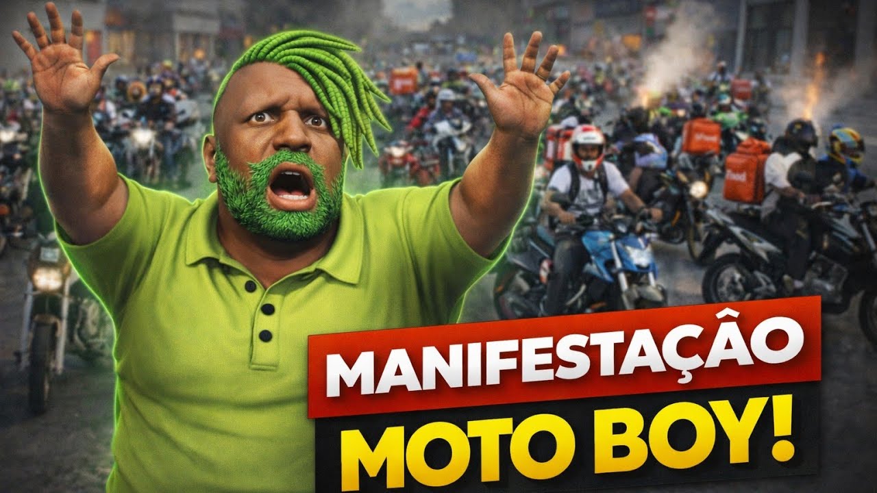 MANIFESTAÇÃO DOS MOTOBOYS SAIU DO CONTROLE #gta #jaguare #gtarp #roleplay