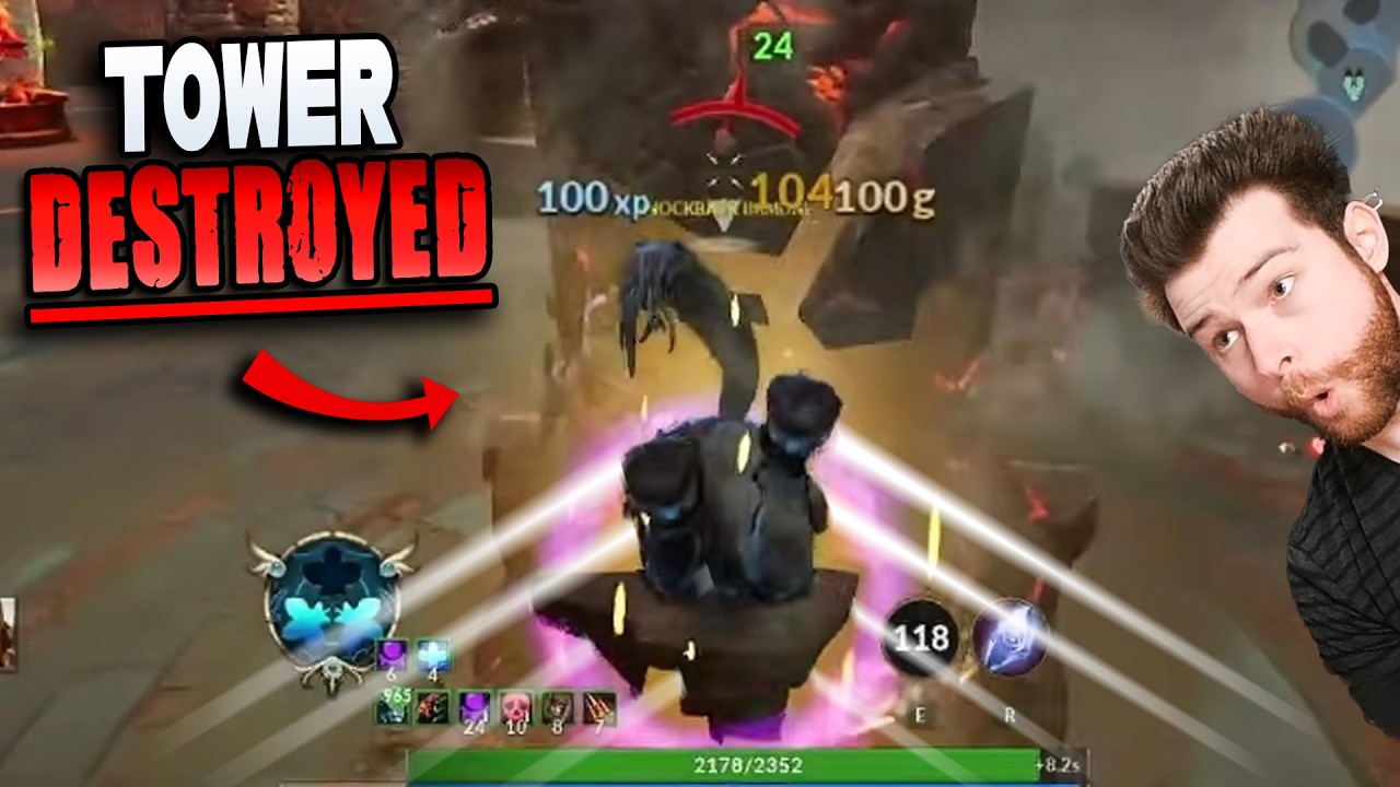 THEY FORGOT TO REMOVE THE CHIRON DASH TOWER KILLER BUG.. - SMITE 2 Duel Gameplay