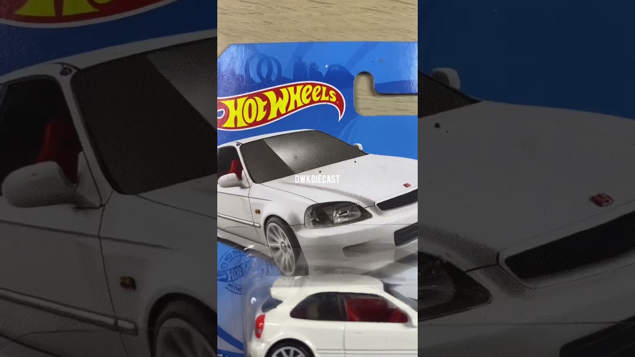 Hot Wheels &lsquo;99 Honda Civic Typer R [EK9] White