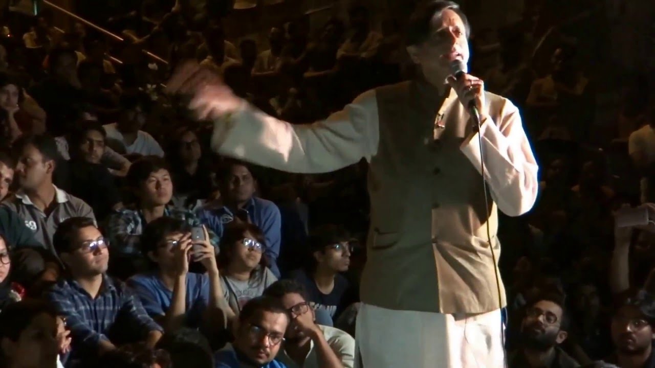 Shashi Tharoor's Full Speech at Freedom Square, Ad Block, JNU on 20.03.2016  night.
