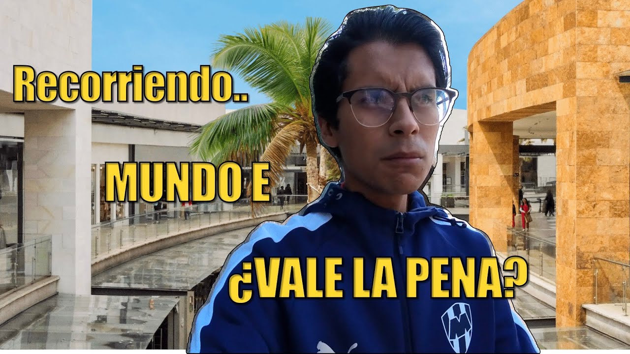 ¿Recorriendo plaza MUNDO E? QUE HAY...