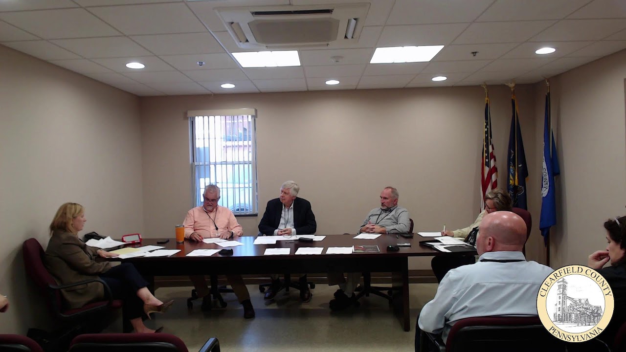 Clearfield County Commissioners' Meeting (9/9/2025)