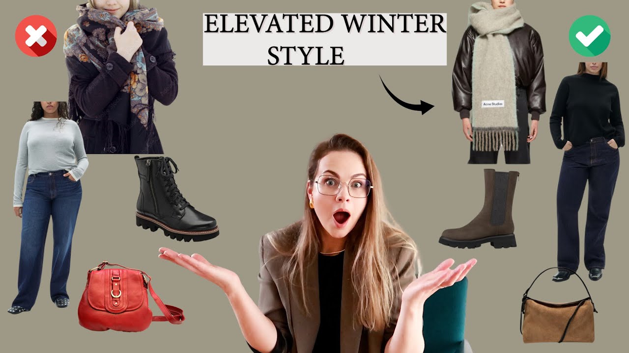 10 WINTER Essentials to LOOK Expensive and chic | casual winter outfits