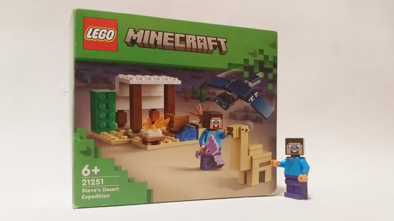 Pustynna wyprawa Steve'a🐪 / Lego Minecraft 21251 / Recenzja