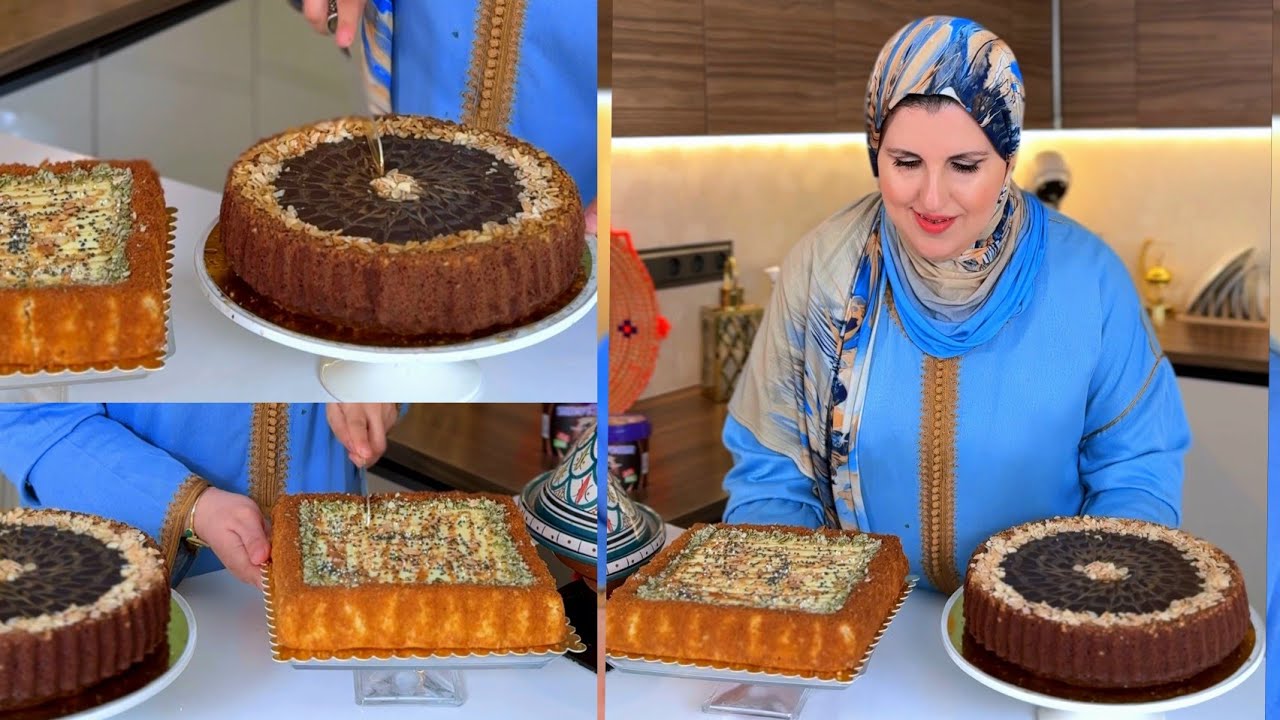 لطبلة العيد جبتليك بخليط واحد بدون طراب  2 كيكات من اروع مايكون …