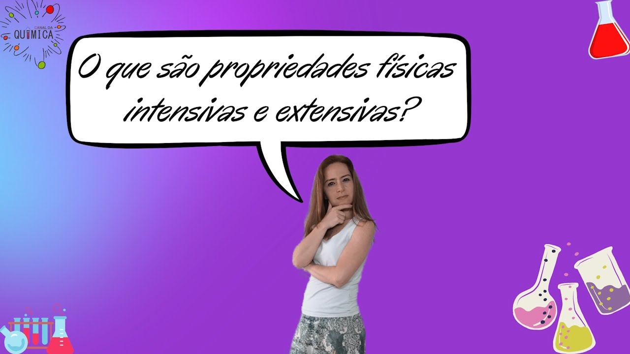 O que são propriedades físicas intensivas e extensivas?