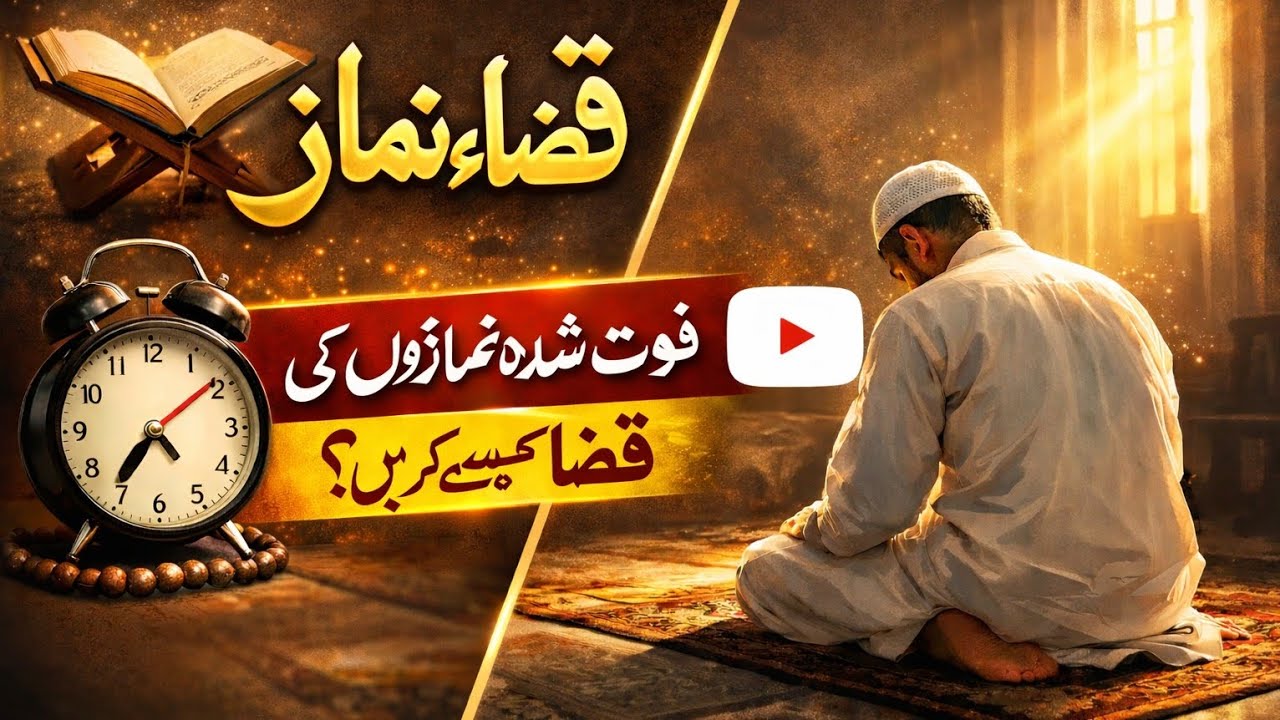 قضاء نماز کیسے پڑھیں؟ | فوت شدہ نمازوں کی قضا کا آسان طریقہ | GM shamsi 