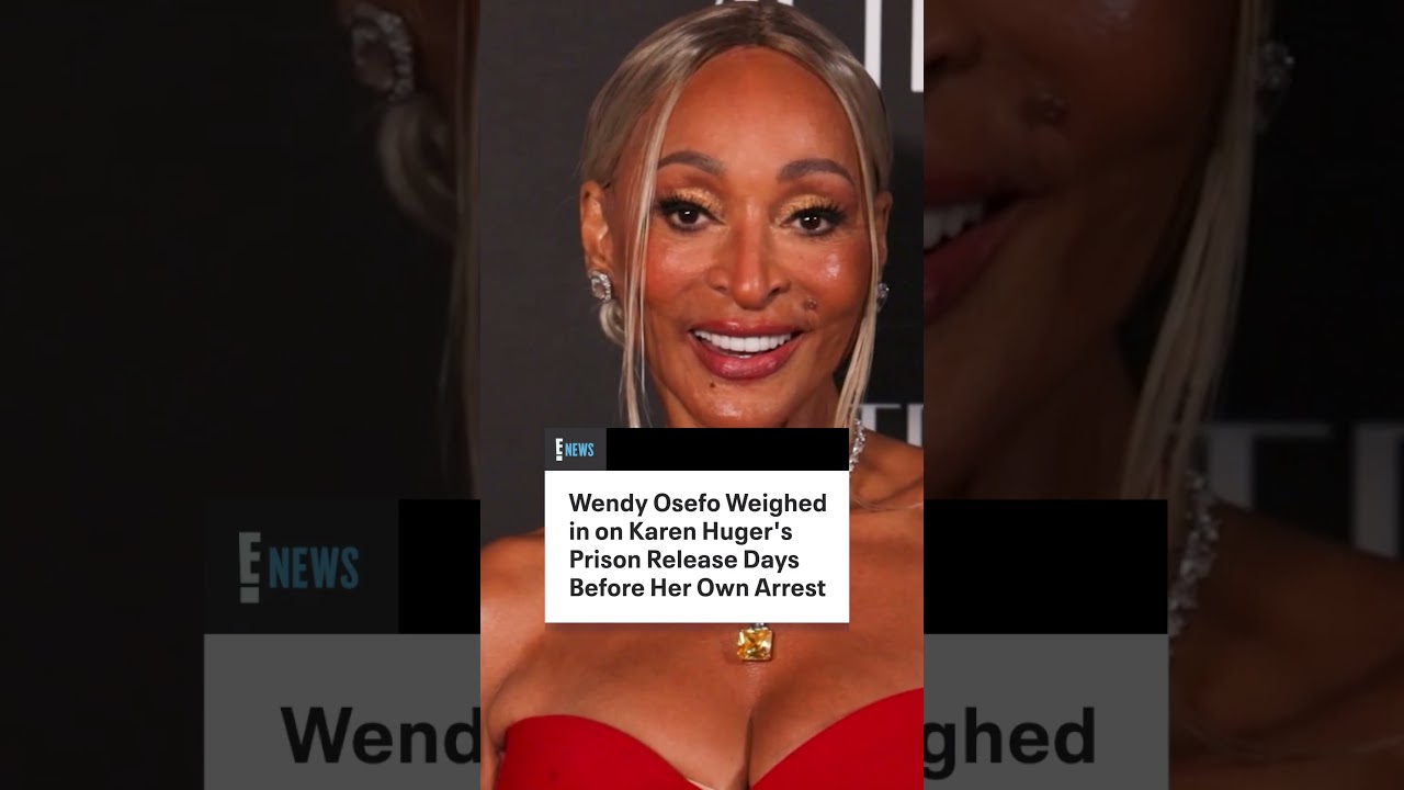 Before her own arrest, Dr. Wendy Osefo expressed support for her costar Karen Huger.