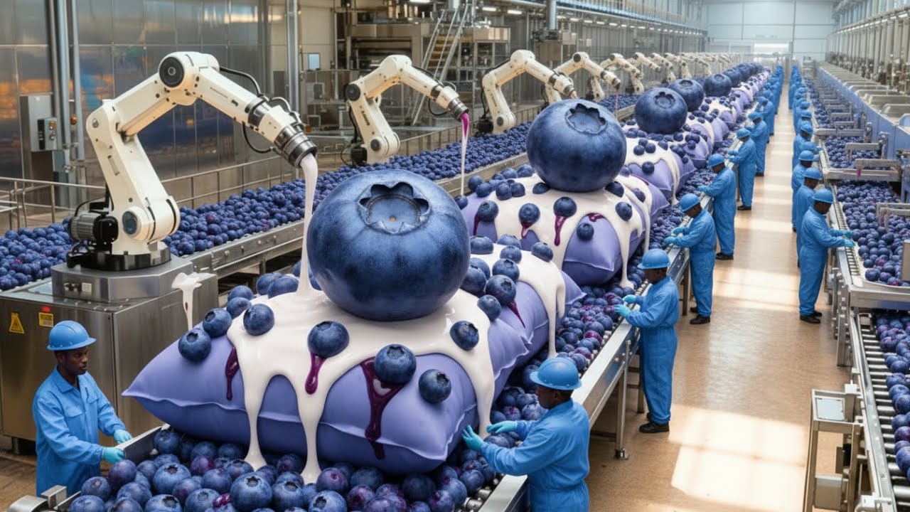 Inside American Mega-Farms: Blueberries, Almonds & Cotton (The Whole Process 2026)