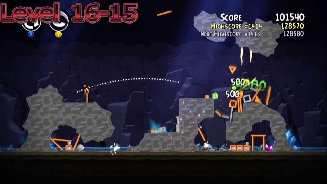 Angry Birds Trilogy - Classic Episode 6: Level's 16-1 through 16-15, You are Elvis Achievement Guide