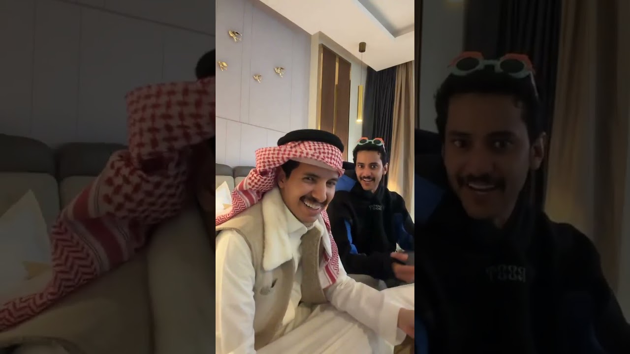 بث دخيل الله الحارثي 🌟 زياد يكب عفش حمد وطقطقتهم عليه لأنه..ووصف عزوز لما شاف دخيل الله عند الباب ج٢