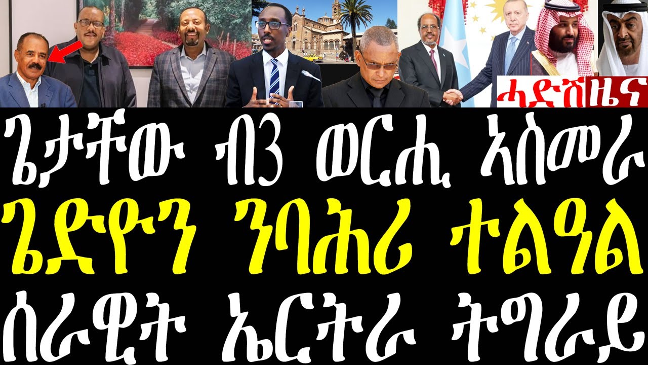 Breaking ጌታቸው ኣስመራ ኣብ ውሽጢ 3 ወርሒ ምኣተና፣ ዶ/ር ጌድዮን ኩለኻ ናብ ኣፍደገ ባሓሪ ተበገስ፣ ሰራዊት ኤርትራ ኣብ ትግራይ december 31