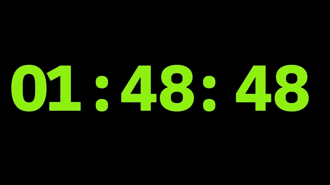 2 Hour Countdown Timer for Deep Study & Focus | No Music