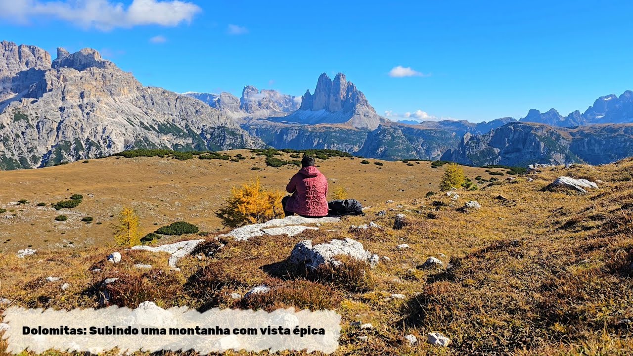 Dolomitas: Topo do Monte Specie Essa vista valeu cada passo (Tre Cime di Lavaredo)