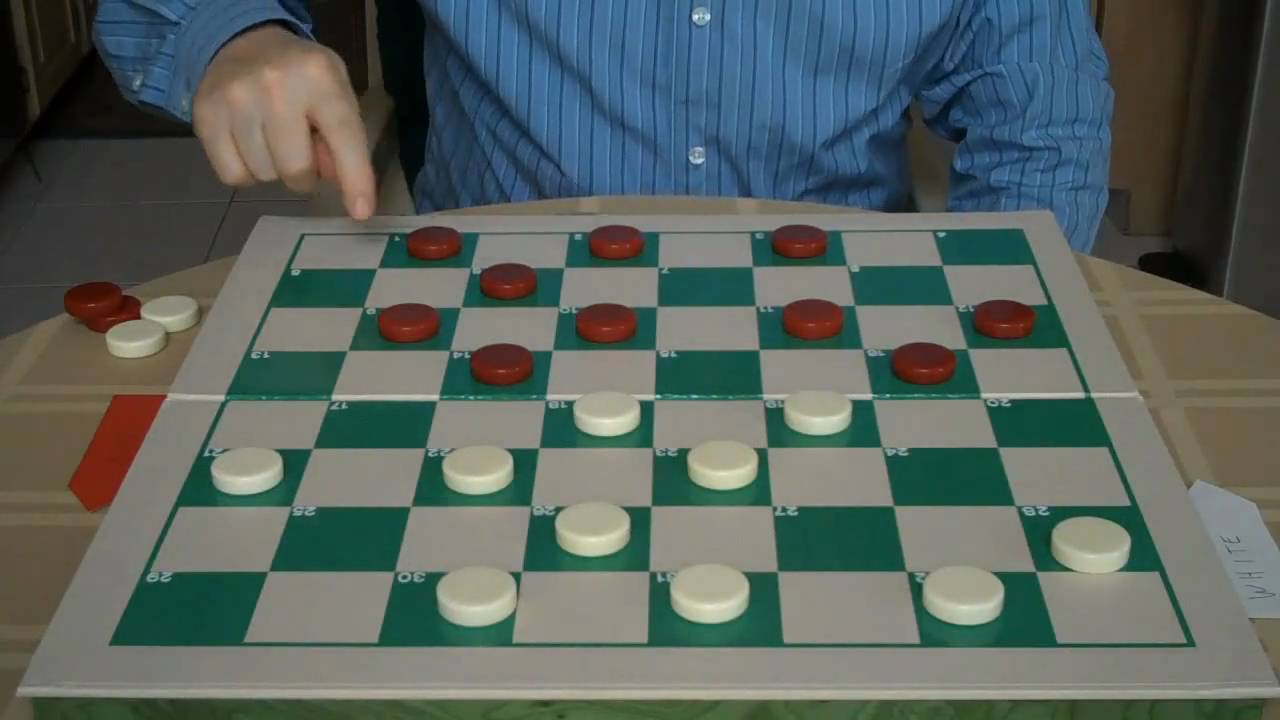 DEFEND BY ATTACKING IN A CHECKER GAME