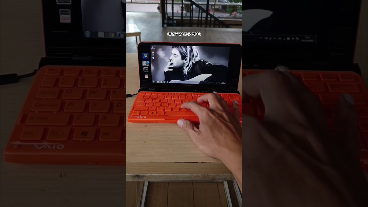 SONY VAIO P 2010 (PCG-11112W) Laptop Saku/UMPC Jadul. #nostalgia #vintage laptop #rare