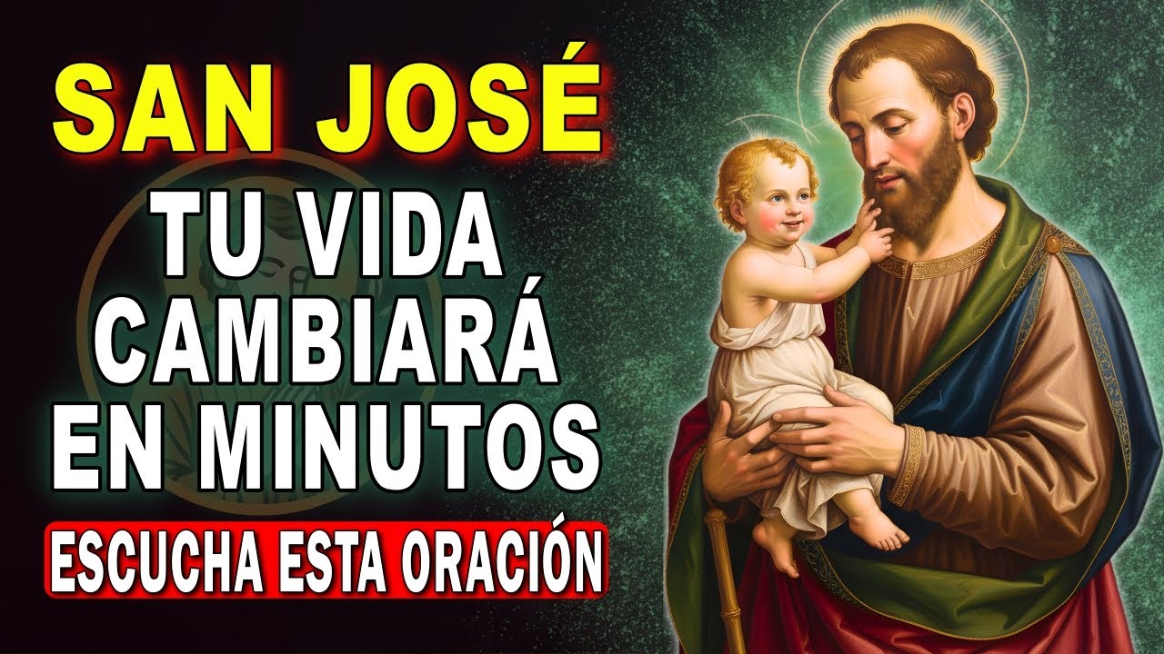 💖MILAGROSA ORACIÓN A SAN JOSÉ 🙏 PARA LA BENDICIÓN Y PROTECCIÓN DE LA FAMILIA