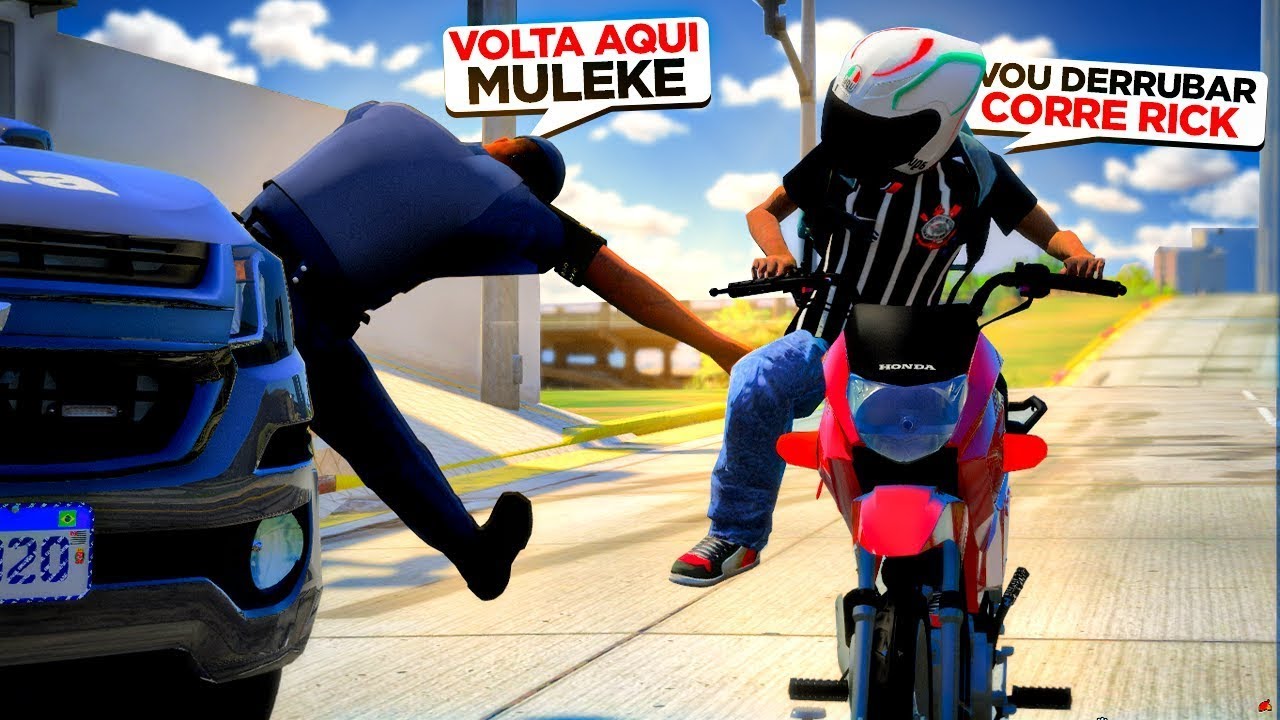 GTA V VIDA REAL |  O@VIT1N CHUTOU A POLICIA 🥵🤦 #1