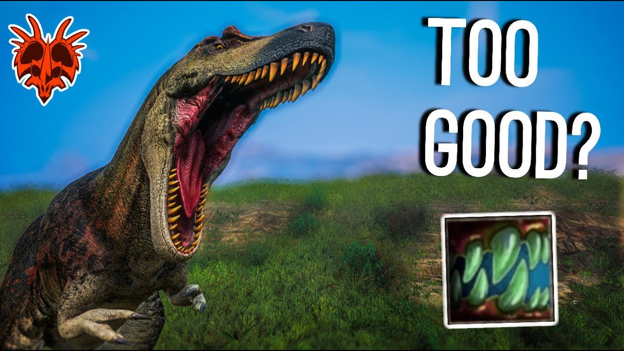 Heavy bite is TOO GOOD! Solo Daspletosaurus Gameplay - Path Of Titans