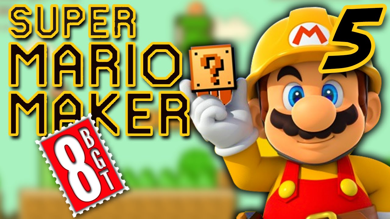 Filled With Troll! || Super Mario Maker (Part 5) - 8-BitGameTime