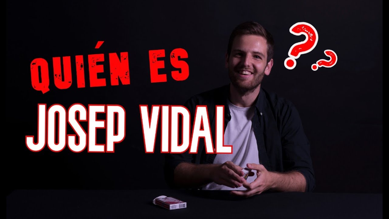 Qui&eacute;n es JOSEP VIDAL❓ Close-up MAGICIAN  &spades; &hearts; &diams; &clubs;