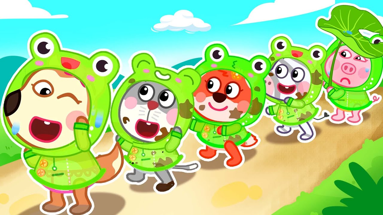 Five Little Speckled Frogs + More Nursery Rhymes & Kids Songs | Learn Numbers & Colors | Wolfoo Song