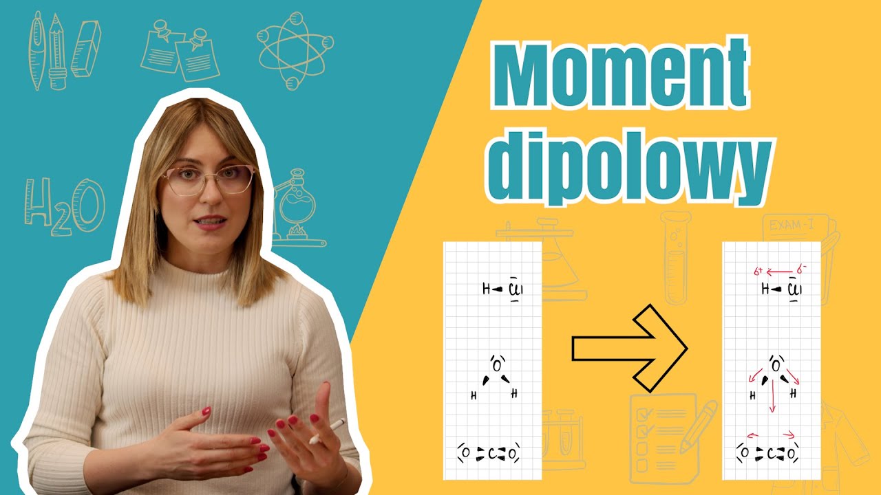 MOMENT DIPOLOWY, czyli budowa polarna cząsteczki | Obejrzyj firm do końca!