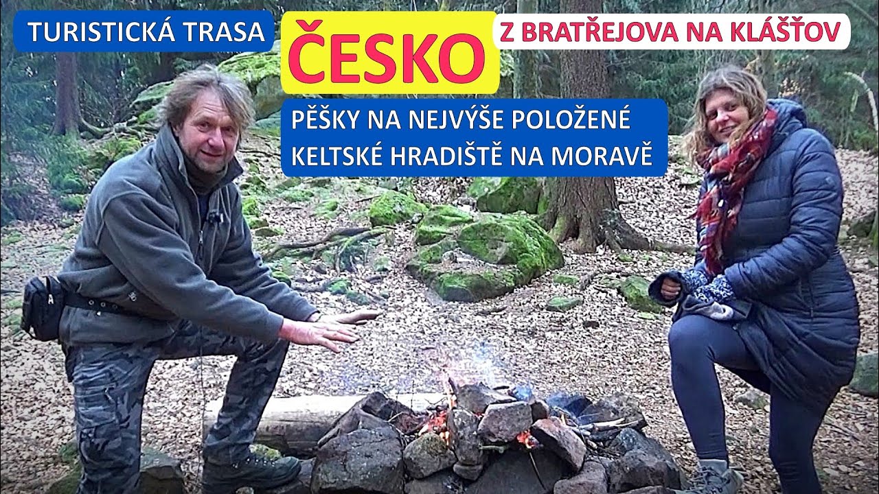 Z Bratřejova na Klášťov - nejvýše položené keltské hradiště na Moravě