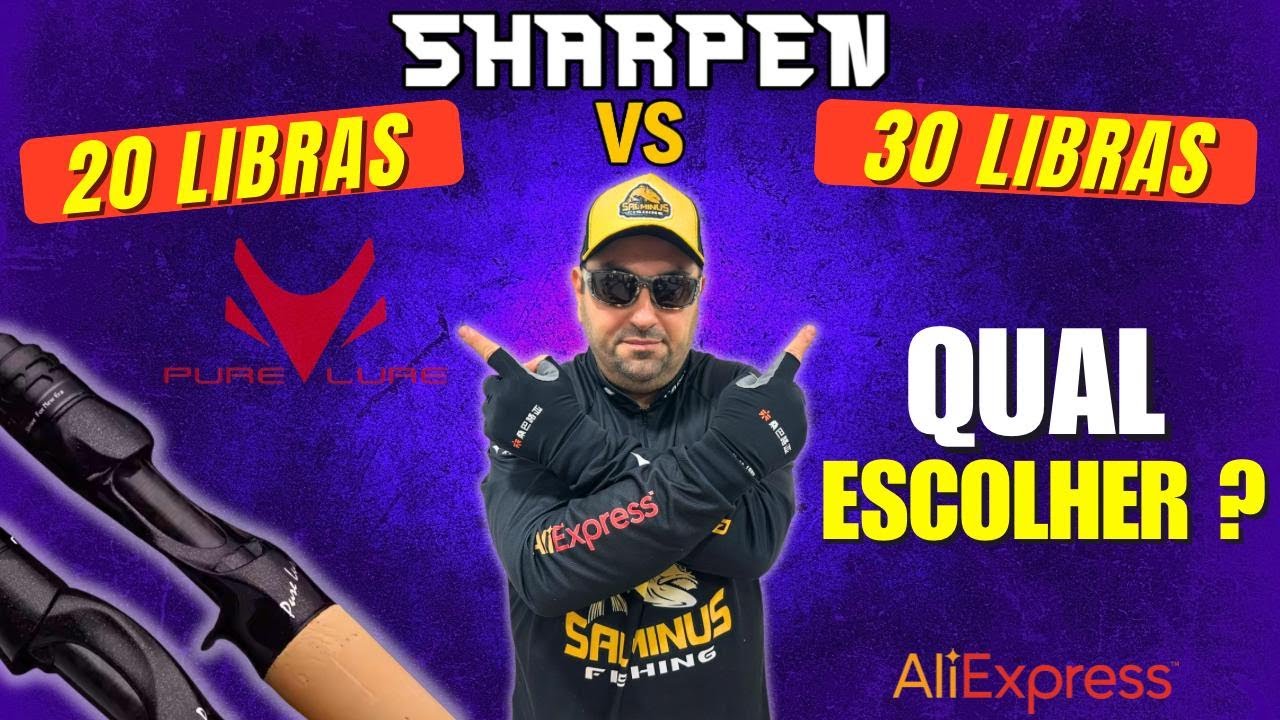 DIFERENÇA real entre as MELHORES VARAS travel p/ AÇÚS, DOURADOS e grandes predadores