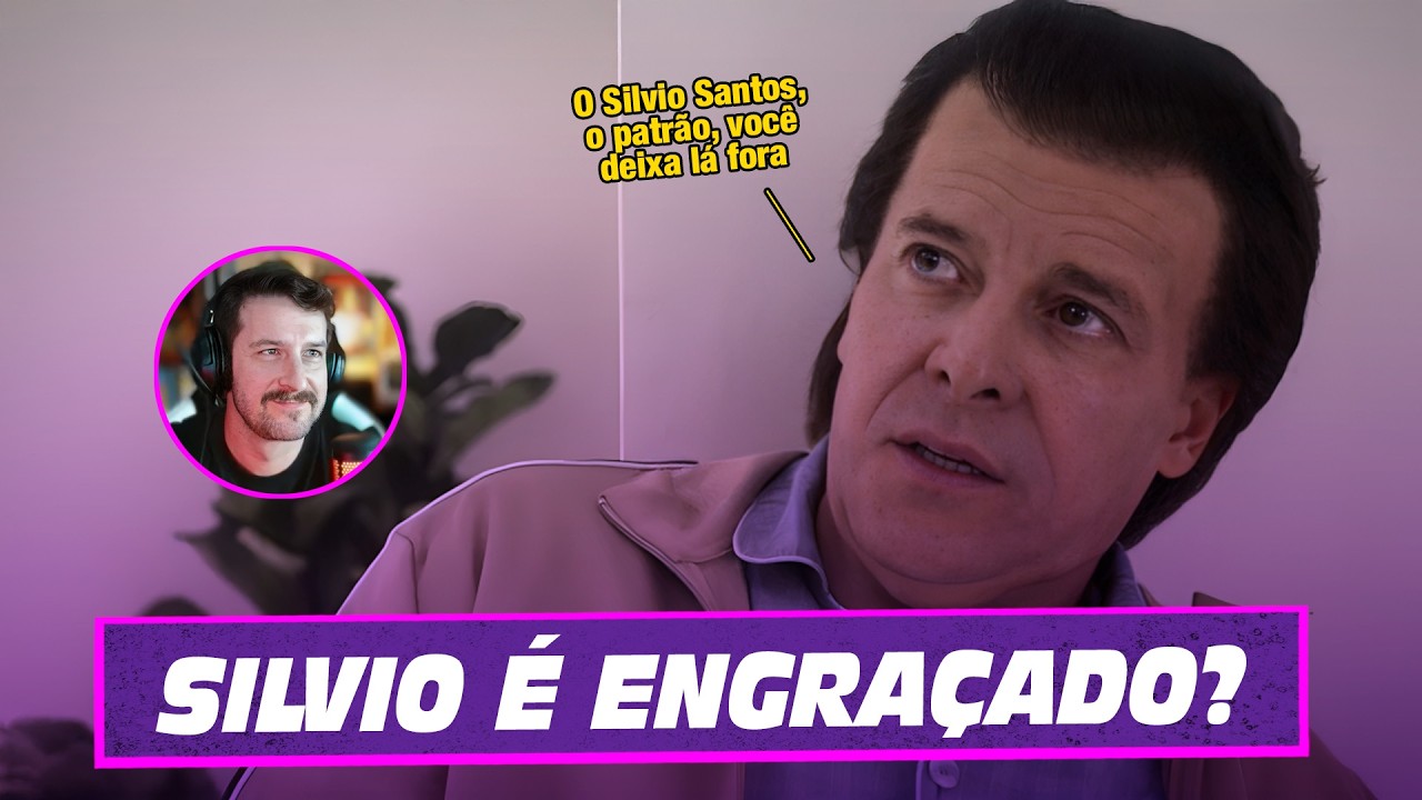 Tentando rir com Silvio