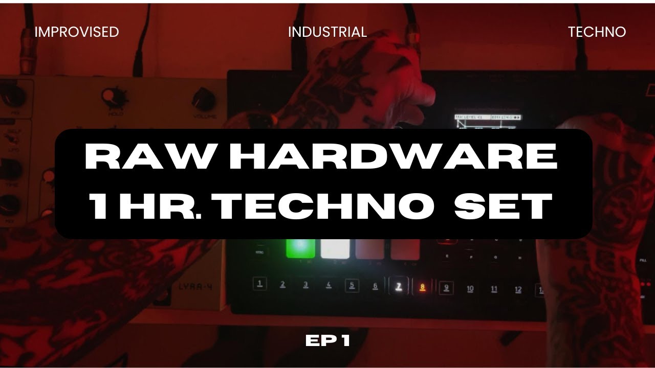 Live Hardware Techno | Exploration Rituals: EPISODE 001 | T33CH3R