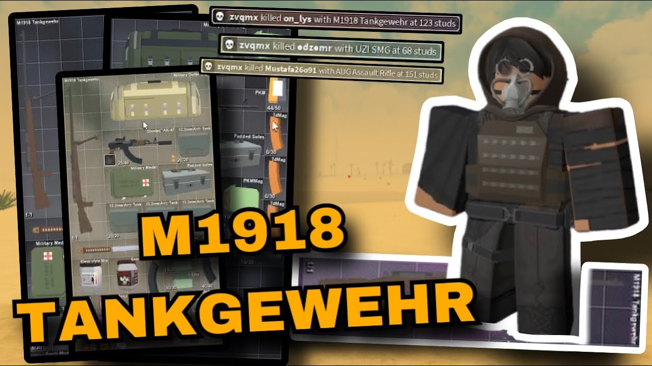 I GOT THE M1918 TANKGEWEHR! |Apocalypse Rising 2|