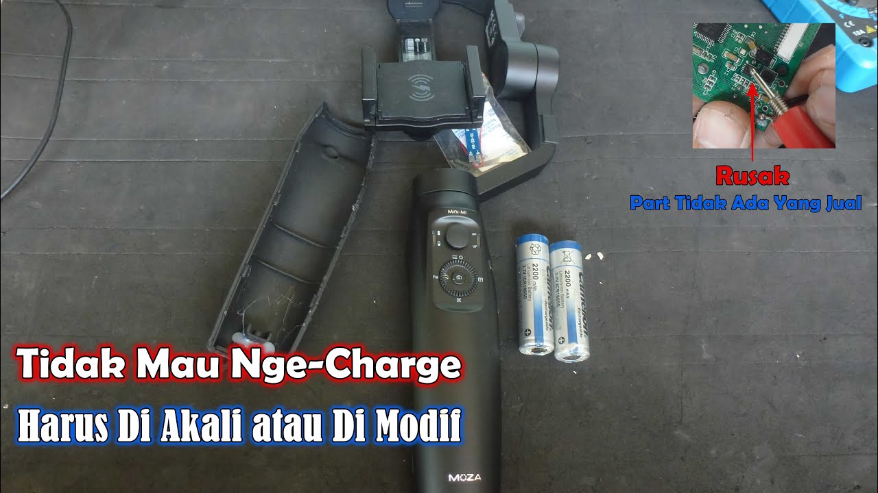 Servis Stabilizer Moza Mini Mi Rusak Tidak Mau Nge Charge