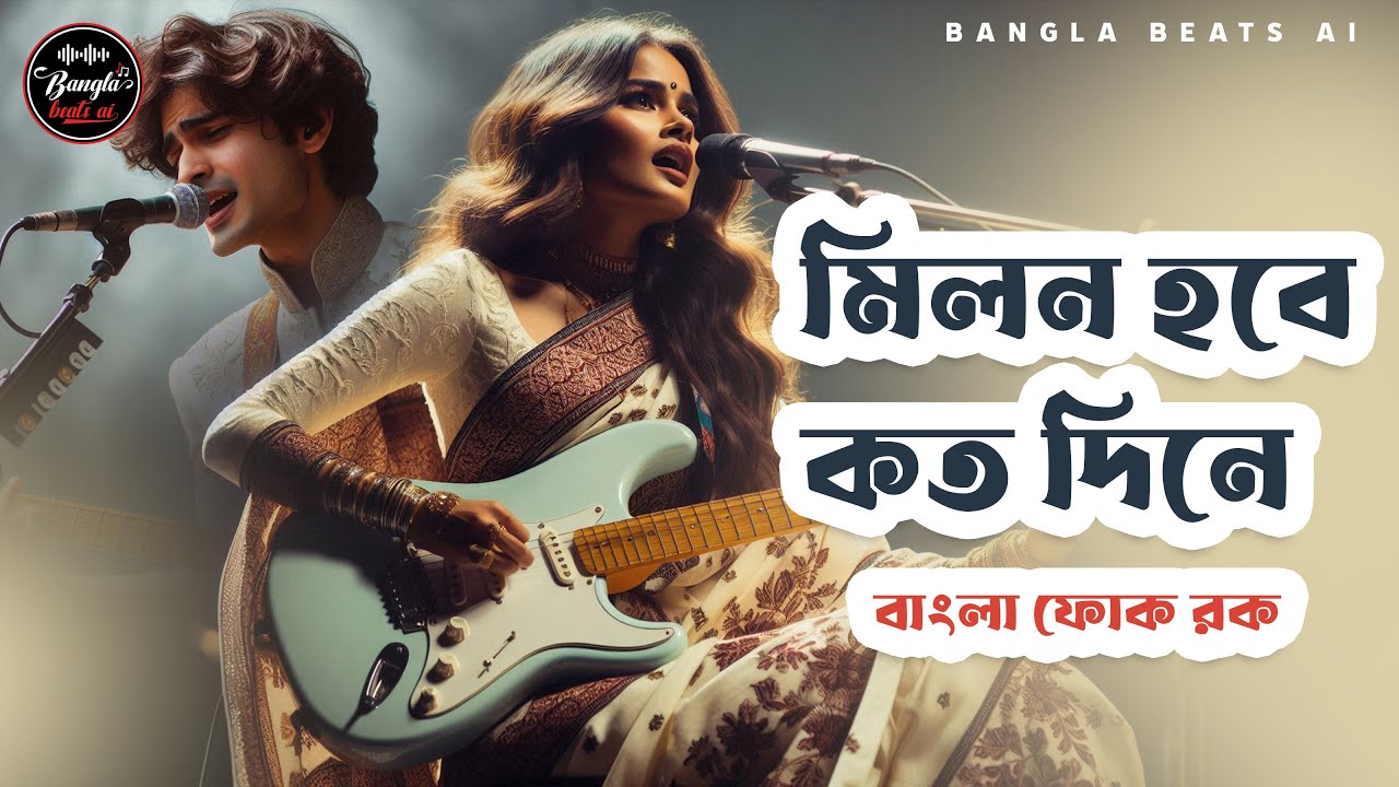 মিলন হবে কত দিনে বাংলা ফোক রক - Milon Hobe Koto Dine Bengali Folk Rock Song 2026