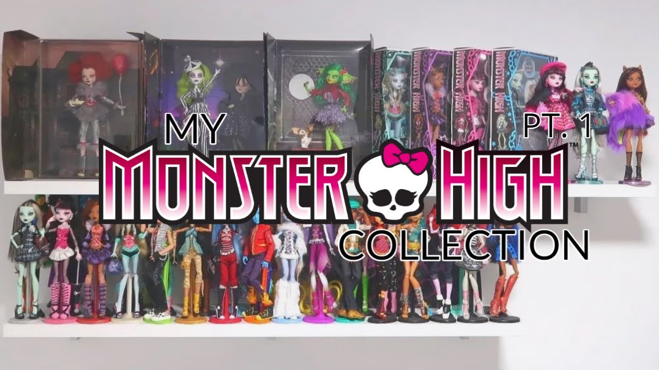 ¡Mi COLECCIÓN COMPLETA de MONSTER HIGH! - Parte 1 - Mel Blue