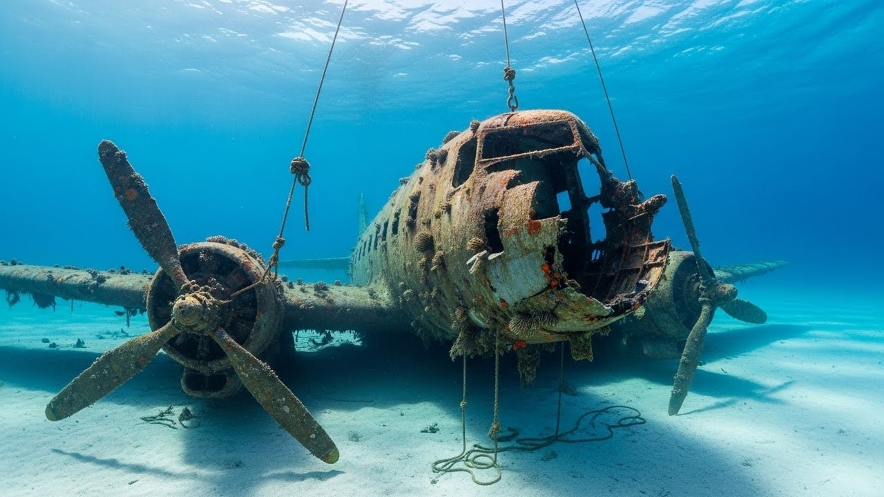 Discovery, Salvage & Resurrection of a WWII A-26 Invader Bomber Shot Down at Sea