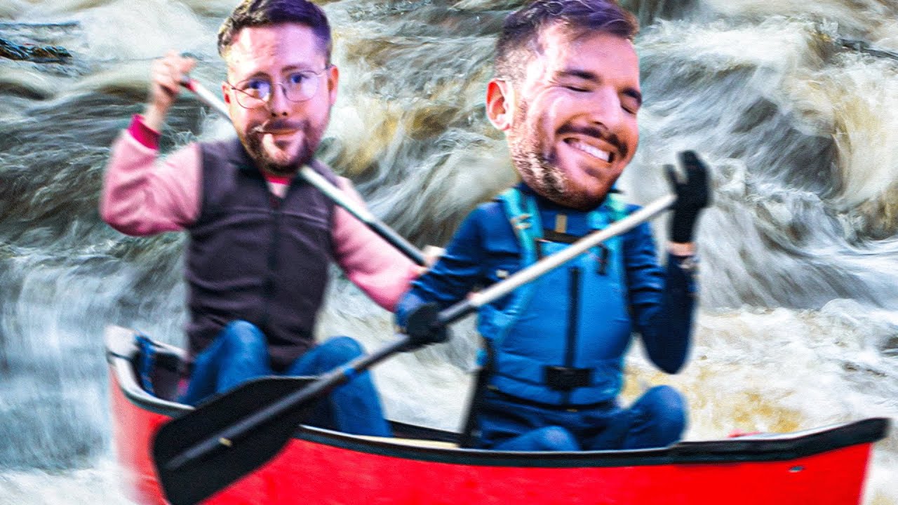@Broeki und Kutcher paddeln ums Überleben
