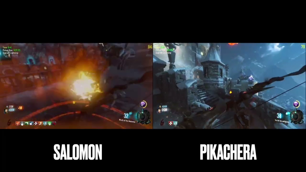 TOP 1 Hispanos. SpeedRun Der Eisendrache 2p 26:58 con @Pikachera820